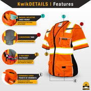 KwikSafety | Duchess Safety Vest for Women | Product Features