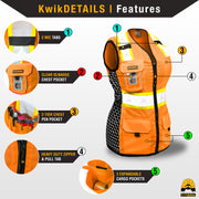 KwikSafety | Queen Bee Safety Vest for Women | Product Features