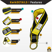 KwikSafety | Gibbon Grip Safety Anchor | Product Features