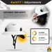 KwikSafety TORTOISE SHELL Hard Hat (16 COOLING VENTS + FREE Extra Headband & Earplugs) Type 1 Class C ANSI Tested OSHA Compliant - Model No.: KS1602 - KwikSafety