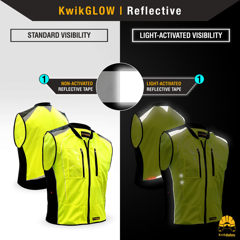 KwikSafety | Moto Safety Vest | Reflectivity