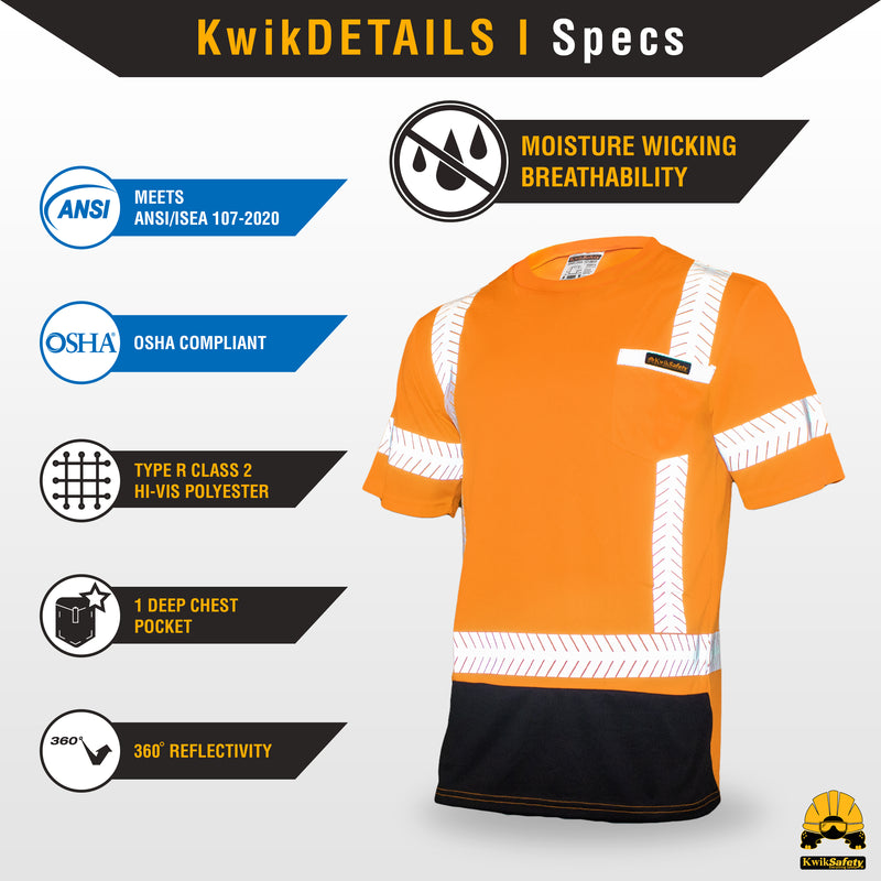 KwikSafety | Mechanic Short Sleeve Safety Shirt | Product Specifications