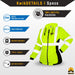 KwikSafety ROGUE Safety Hoodie for Women (NO FUZZ BALLS) Class 3 ANSI OSHA Reflective Fleece Hi Viz Construction PPE - Model No.: KS5517 - KwikSafety