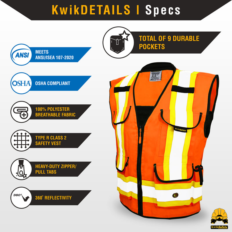KwikSafety | Godfather Safety Vest | Product Specifications