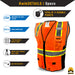 KwikSafety GRAND KAHUNA | ANSI Class 2 Premium Safety Vest - Model No.: KS3306 - KwikSafety