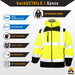 KwikSafety AGENT Safety Jacket (DETACHABLE HOOD) Class 3 ANSI Tested OSHA Compliant Hi Vis Soft Shell Reflective PPE - Model No.: KS5502 - KwikSafety