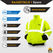 KwikSafety GUARD Safety Jacket (FOLDABLE HOOD) Class 3 ANSI Tested OSHA Compliant Hi Vis Bomber Reflective PPE - Model No.: KS5514 - KwikSafety