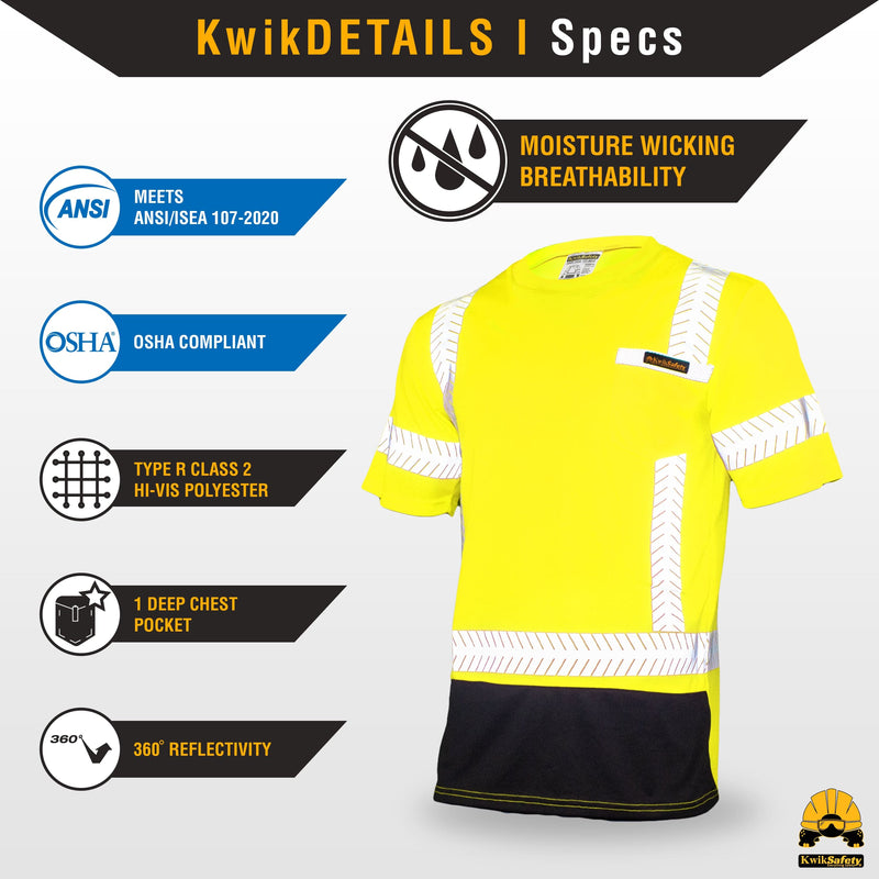 KwikSafety | Mechanic Short Sleeve Safety Shirt | Product Specifications