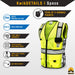 KwikSafety ROADBOSS PREMIUM Safety Vest (Truck Tread Tape) Class 2 ANSI Tested OSHA Compliant Hi Vis Reflective PPE Surveyor - Model No.: KS3332 - KwikSafety