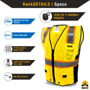 KwikSafety | Grand Kahuna Safety Vest | Product Specifications