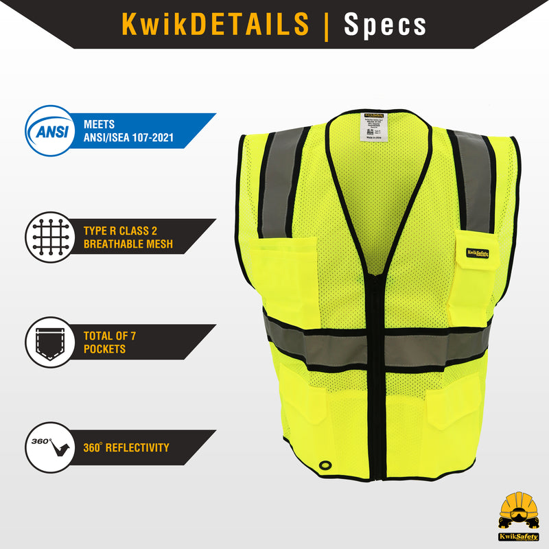 KwikSafety | Official Safety Vest | Product Specifications