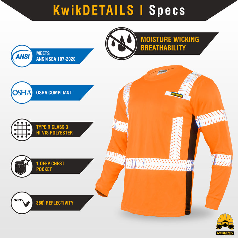 KwikSafety | Renaissance Man Long Sleeve Safety Shirt | Product Specifications