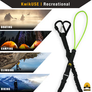 KwikSafety OCTOPUS Heavy Duty Tool Lanyard w/ Detachable Straps and Carabiners - Model No.: KS7902 - KwikSafety