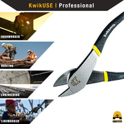 KwikSafety PINZA Ironworker Pliers Heavy Duty Side Cutter & Diagonal Cutter Pliers - Model No.: KS7781 & KS7782 - KwikSafety