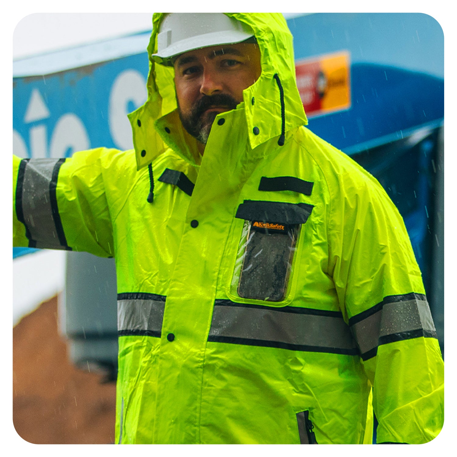 Security Guard Jackets For Sale Waterproof Long Trench Coat With