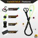KwikSafety MANDRILL Climbing Harness Outdoor Gear - Model No.: KS6608 - KwikSafety
