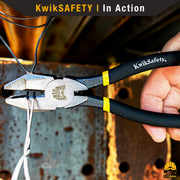 KwikSafety PINZA Ironworker Pliers Heavy Duty Side Cutter & Diagonal Cutter Pliers - Model No.: KS7781 & KS7782 - KwikSafety