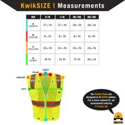 KwikSafety | Official Safety Vest | Size Chart