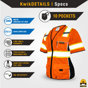 KwikSafety | Duchess Safety Vest for Women | Product Specifications