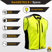 KwikSafety | Moto Safety Vest | Product Specifications