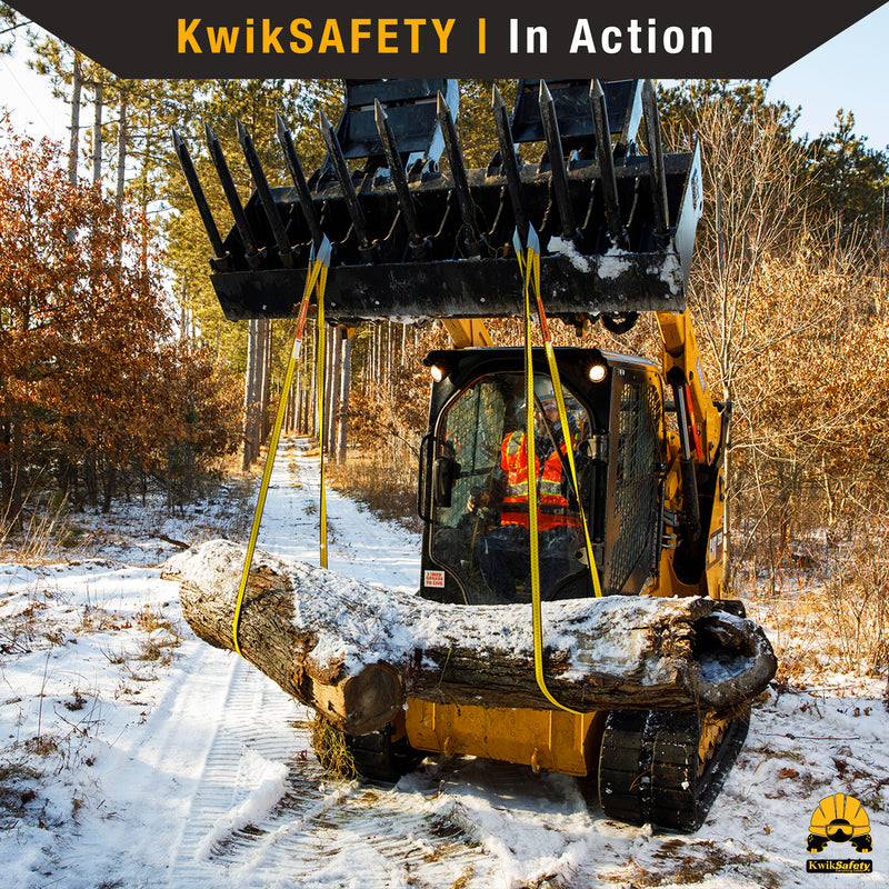 KwikSafety MIGHTY SUMO Type 3 Poly Web Lifting Slings - Model No.: KS8801 - KwikSafety