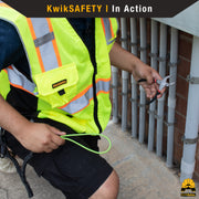 KwikSafety OCTOPUS Heavy Duty Tool Lanyard w/ Detachable Straps and Carabiners - Model No.: KS7902 - KwikSafety