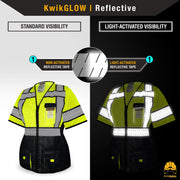 KwikSafety | Specialist Class 3 Safety Vest for Women | Reflectivity