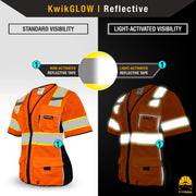 KwikSafety | Duchess Safety Vest for Women | Reflectivity