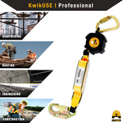 KwikSafety 10' COBRA WEB Self Retracting Lifeline ANSI Poly SRL - Model No.: KS7912 - KwikSafety
