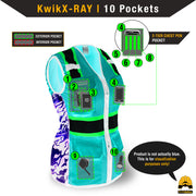 KwikSafety TIGER QUEEN Safety Vest for Women (SNUG-FIT) Limited Edition Iridescent Design | Class 2 ANSI Tested OSHA Compliant Hi Vis - Model No.: KS3319TQ - KwikSafety