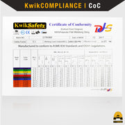 KwikSafety MIGHTY SUMO Type 3 Poly Web Lifting Slings - Model No.: KS8801 - KwikSafety