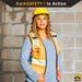 KwikSafety TIGER QUEEN Safety Vest for Women (SNUG-FIT) Limited Edition Iridescent Design | Class 2 ANSI Tested OSHA Compliant Hi Vis - Model No.: KS3319TQ - KwikSafety