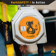 KwikSafety 20' COBRA CABLE Self Retracting Lifeline ANSI Class 1 SRL - Model No.: KS7933 - KwikSafety