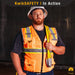 KwikSafety BIG KAHUNA DIGITAL Safety Vest (LIMITED EDITION) Class 2 ANSI Tested OSHA Compliant Hi Vis Reflective PPE Surveyor - Model No.: KS3301DG - KwikSafety