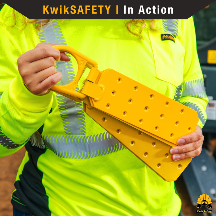 KwikSafety GATOR Temporary Reusable Roof Anchor ANSI Tested OSHA Compliant Roof Safety - Model No.: KS7802 - KwikSafety