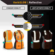 KwikSafety | Queen Bee Safety Vest for Women | Reflectivity