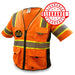 CLEARANCE! KwikSafety EXECUTIVE Hi Vis Reflective ANSI PPE Surveyor Class 3 Safety Vest - Model No.: KS3303 - KwikSafety