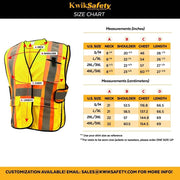 KwikSafety FIRST RESPONDER Hi Vis Reflective ANSI PPE Breakaway Class 2 Safety Vest - Model No.: KS3315 - KwikSafety