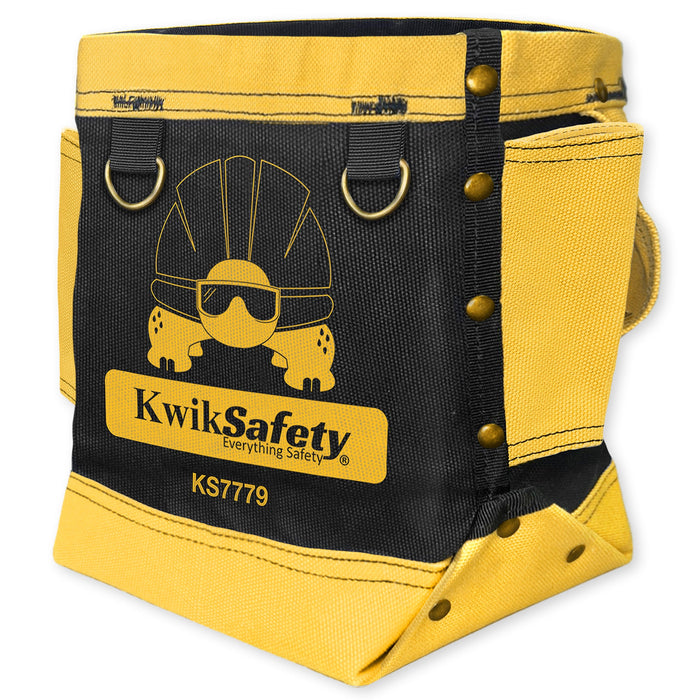 KwikSafety (Charlotte, NC) RedIRON Bolt Bag Heavy-Duty Canvas Double  Reinforced Stitching Ironworker Bag - Model No.: KS7779