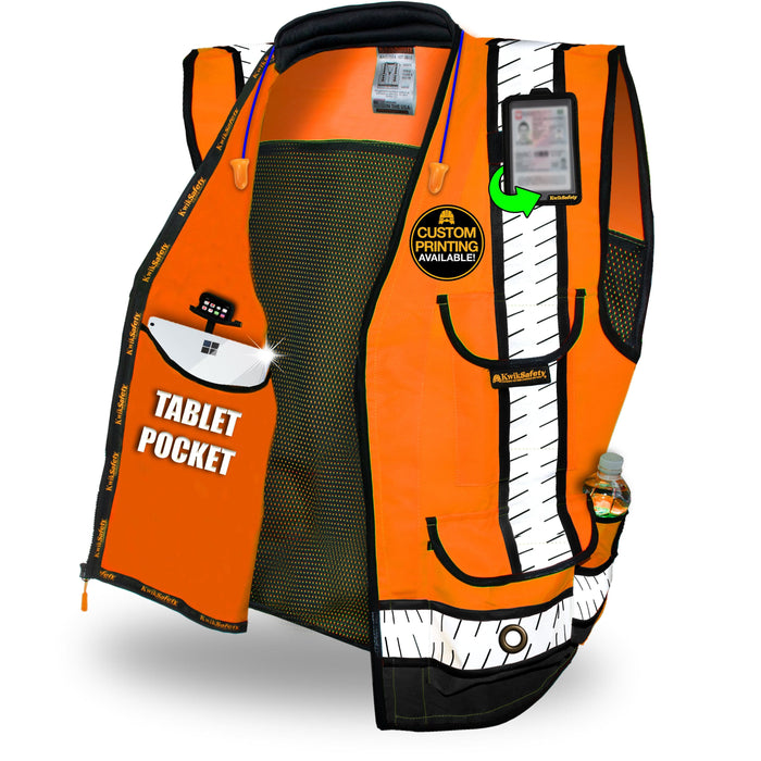 KwikSafety GODFATHER SPECIALIST Safety Vest CUSHION COLLAR 10 DELUX