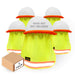 KwikSafety VADER Hard Hat Shade (5 Pack) High Vis Cooling Mesh Sun Shield - Model No.: KS1501 - KwikSafety msa bandana bullard liner guards black combo fan red clips mens kask lift lizmof occunomix paulson petzl pyramex sunpro hardhats round block rain sombrero 3m accessories occumonix gear bulk visor wide