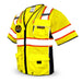 KwikSafety EXECUTIVE Safety Vest (10 Pockets) Class 3 ANSI Tested OSHA Compliant Hi Vis Reflective PPE Surveyor - Model No.: KS3303 - KwikSafety