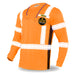 KwikSafety RENAISSANCE MAN Safety Shirt (FISHBONE TAPE) Class 3 Long Sleeve ANSI Tested OSHA Compliant Hi Vis Reflective PPE - Model No.: KS4402 - KwikSafety