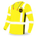 KwikSafety RENAISSANCE MAN Safety Shirt (FISHBONE TAPE) Class 3 Long Sleeve ANSI Tested OSHA Compliant Hi Vis Reflective PPE - Model No.: KS4402 - KwikSafety