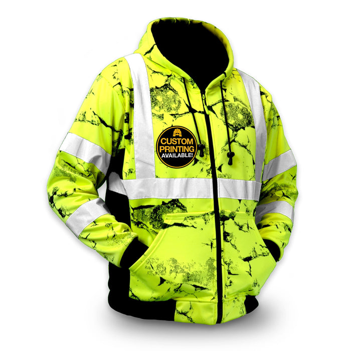Carhartt Hi Vis Rain Jacket Carhartt ANSI Class High-Visibility