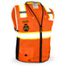 KwikSafety BIG KAHUNA Hi Vis Reflective ANSI PPE Surveyor Class 2 Safety Vest - Model No.: KS3301 - KwikSafety