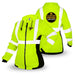 cold weather orange chaquetas ergodyne fluorescent clothing water proof portwest sweatshirt bomber hivisible hiviz strip stripe ladies light weight neon pink reclective apparel green blue cotton construccion utility jorestech