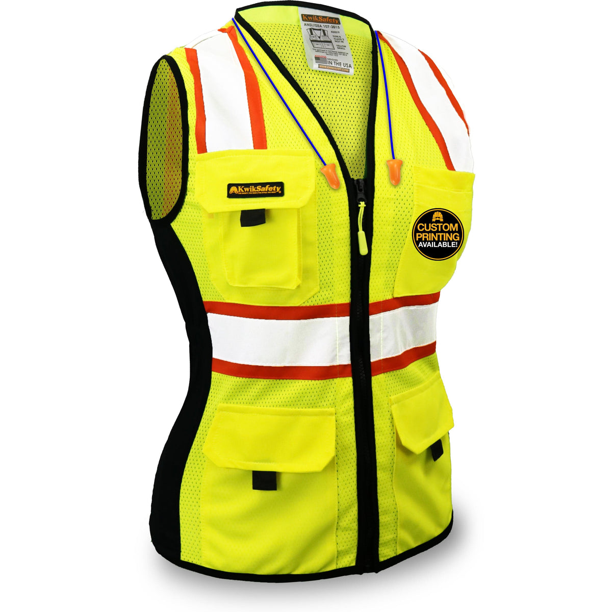 2PCS Work Clothes Set Hi Vis Shirts and Pants Protective Safety