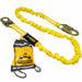 KwikSafety RATTLER 6' ANSI 1 Leg Fall Protection Shock Absorbing Safety Lanyard - Model No.: KS7703 - KwikSafety