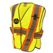 KwikSafety FIRST RESPONDER Hi Vis Reflective ANSI PPE Breakaway Class 2 Safety Vest - Model No.: KS3315 - KwikSafety